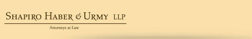 Shapiro Haber & Urmy LLP - Attorneys at Law